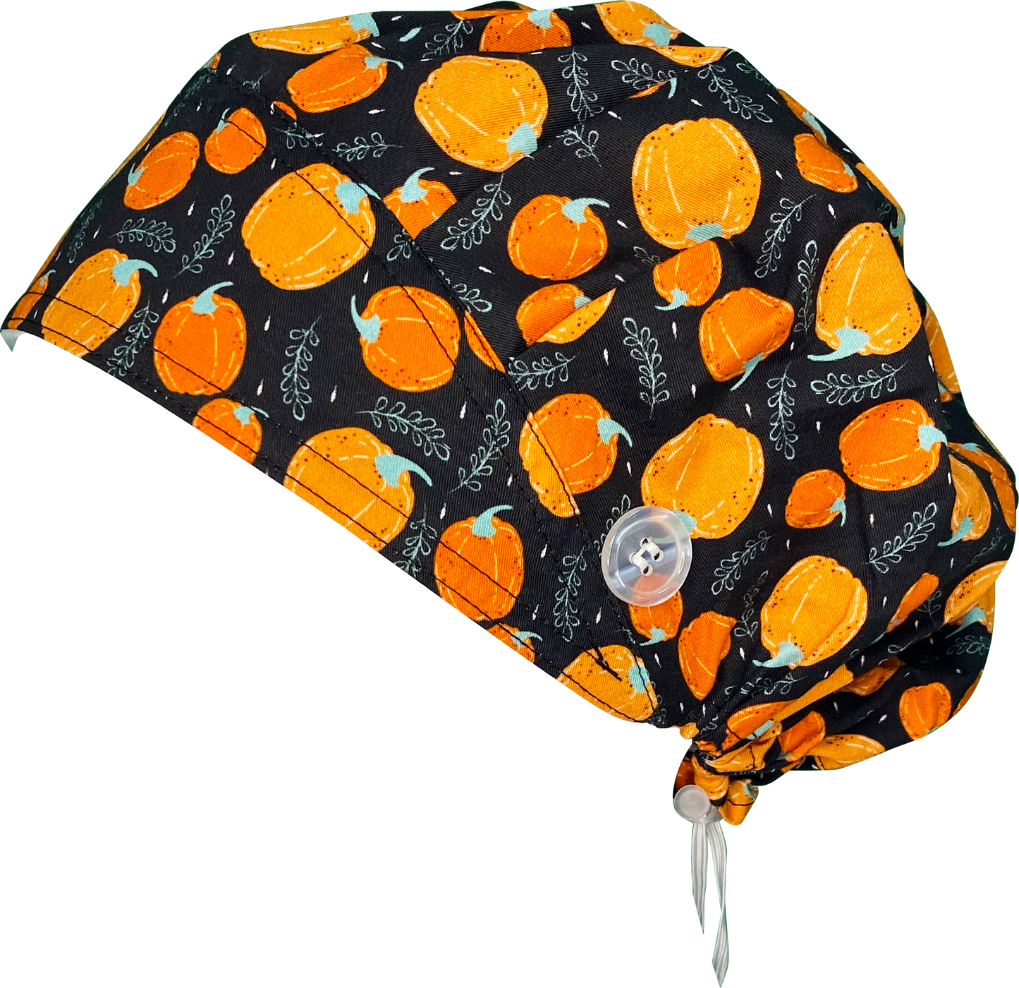 Bouffant Button Hat
