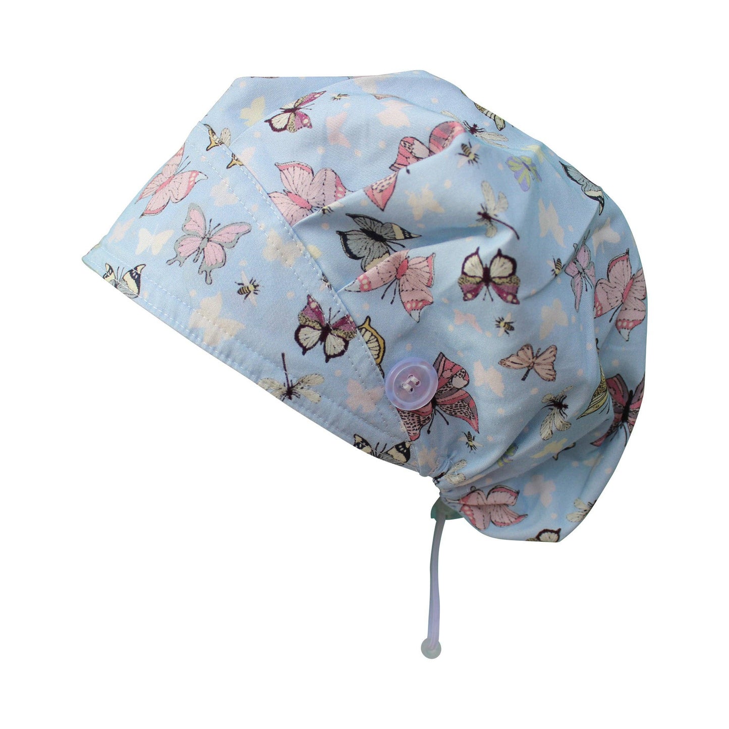 Bouffant Button Hat
