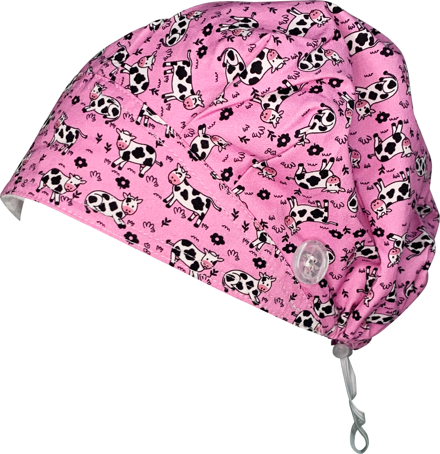 Bouffant Button Hat