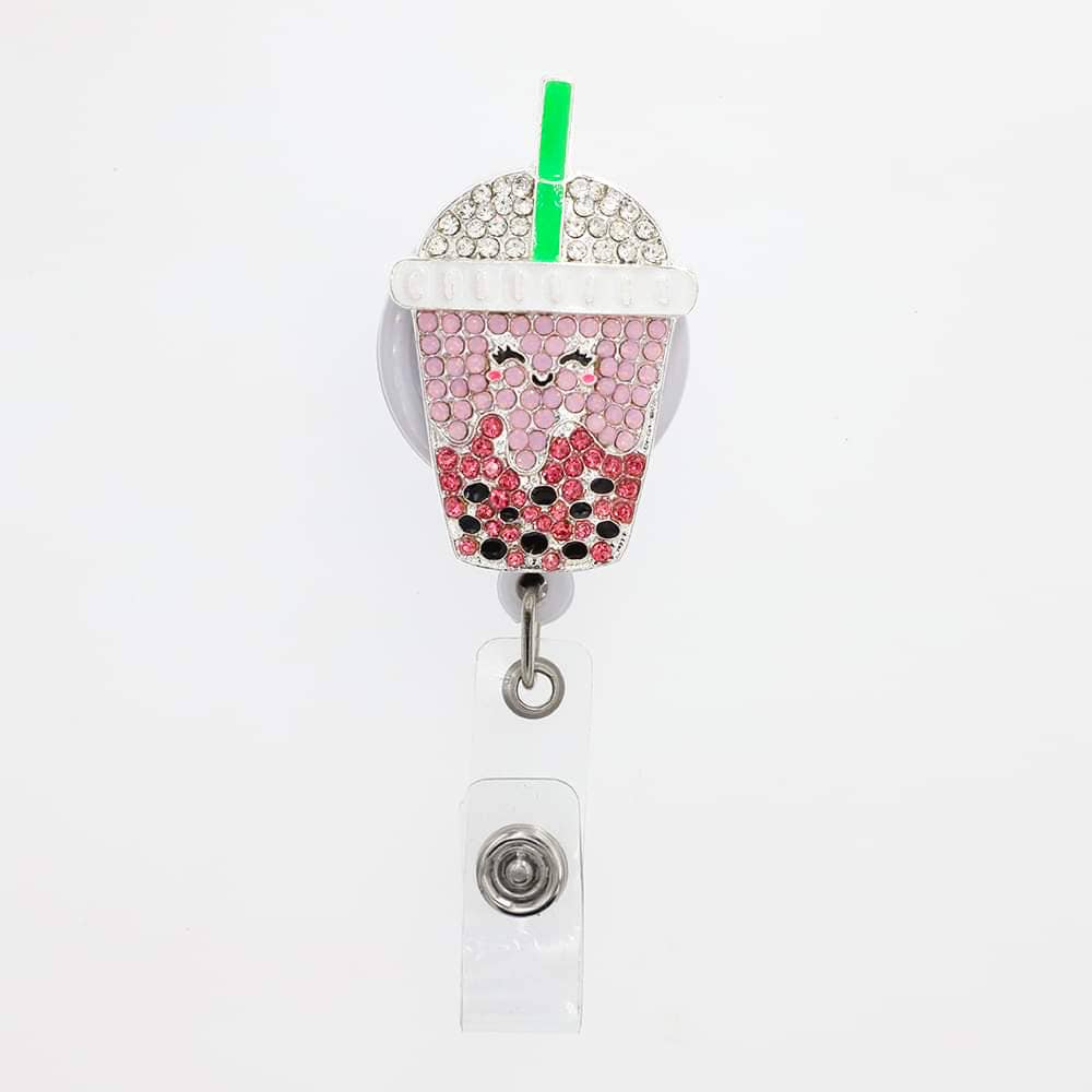 Sparkle & Shine Badge Reel Boba Tea