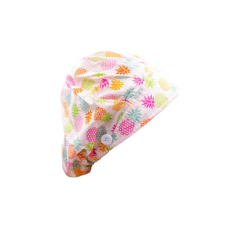 Bouffant Button Hat
