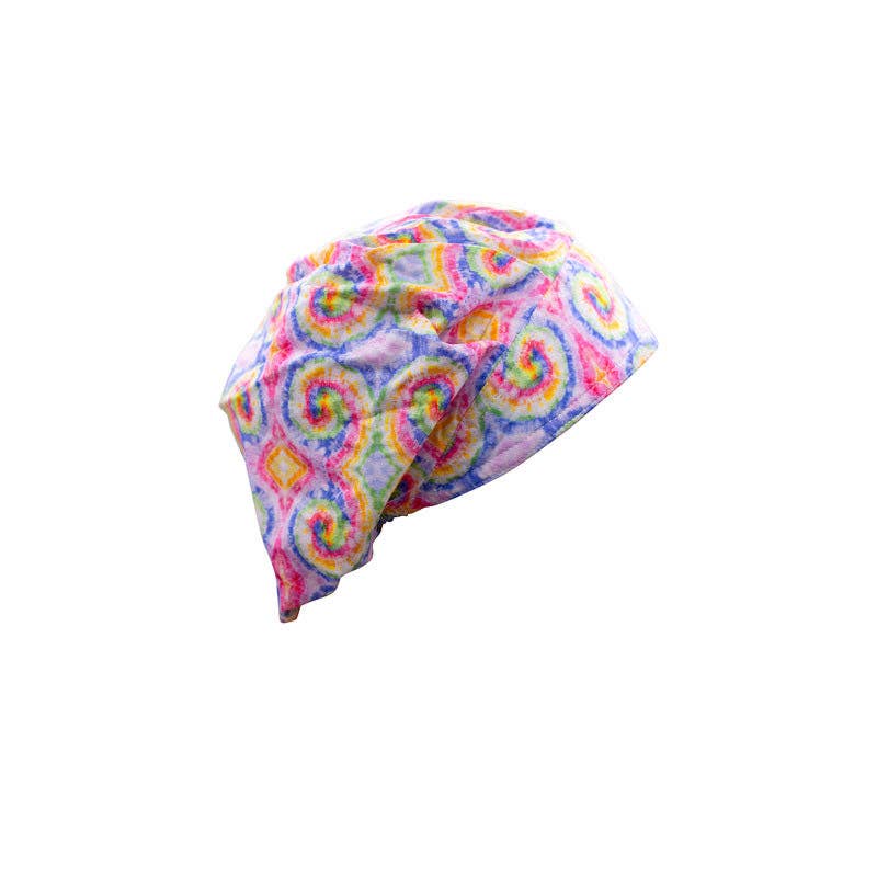 Bouffant Button Hat