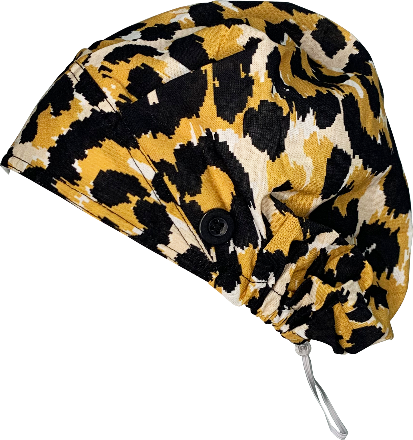 Bouffant Button Hat