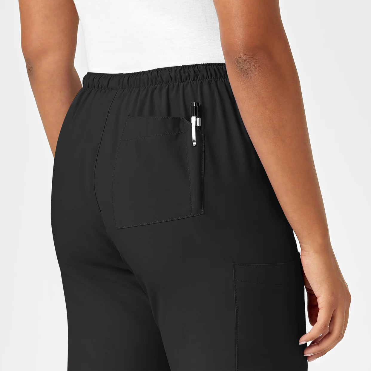 W123 Women's Drawstring Scrub Pant