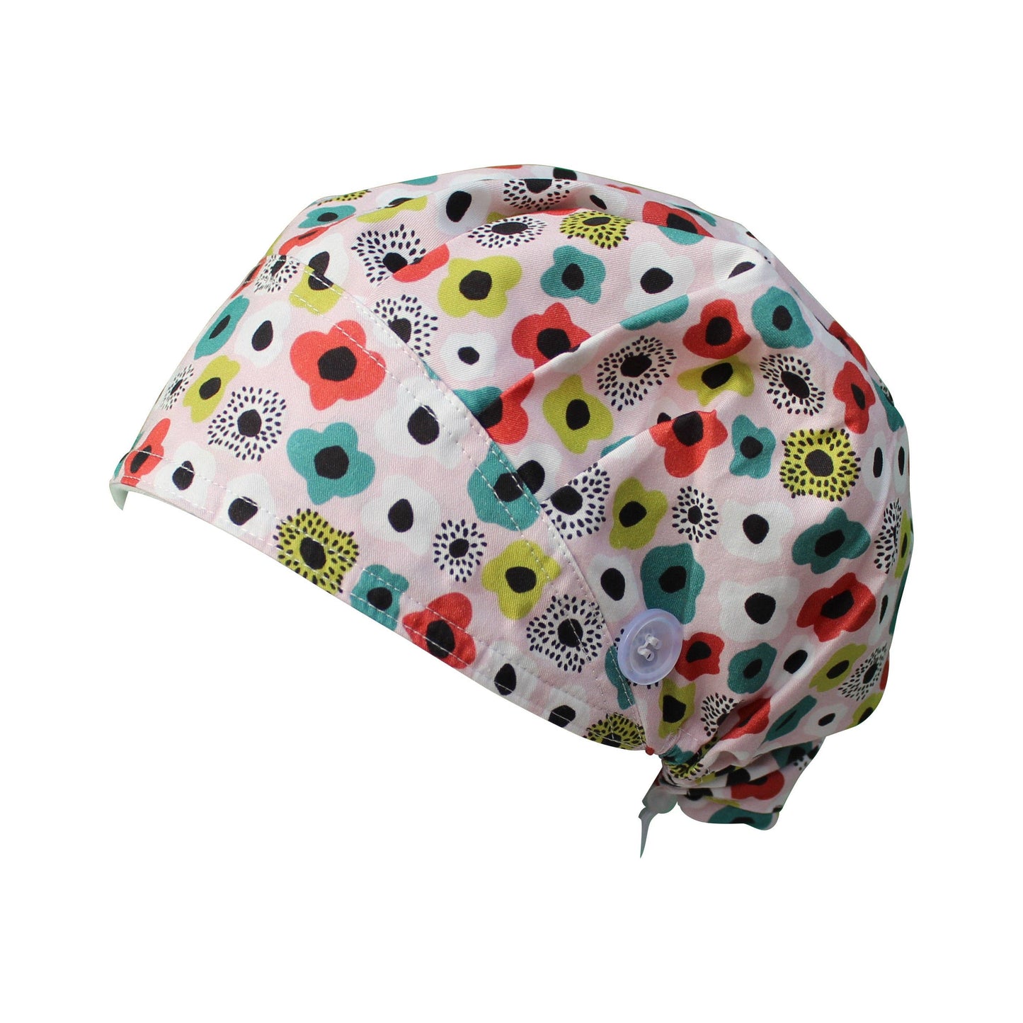 Bouffant Button Hat