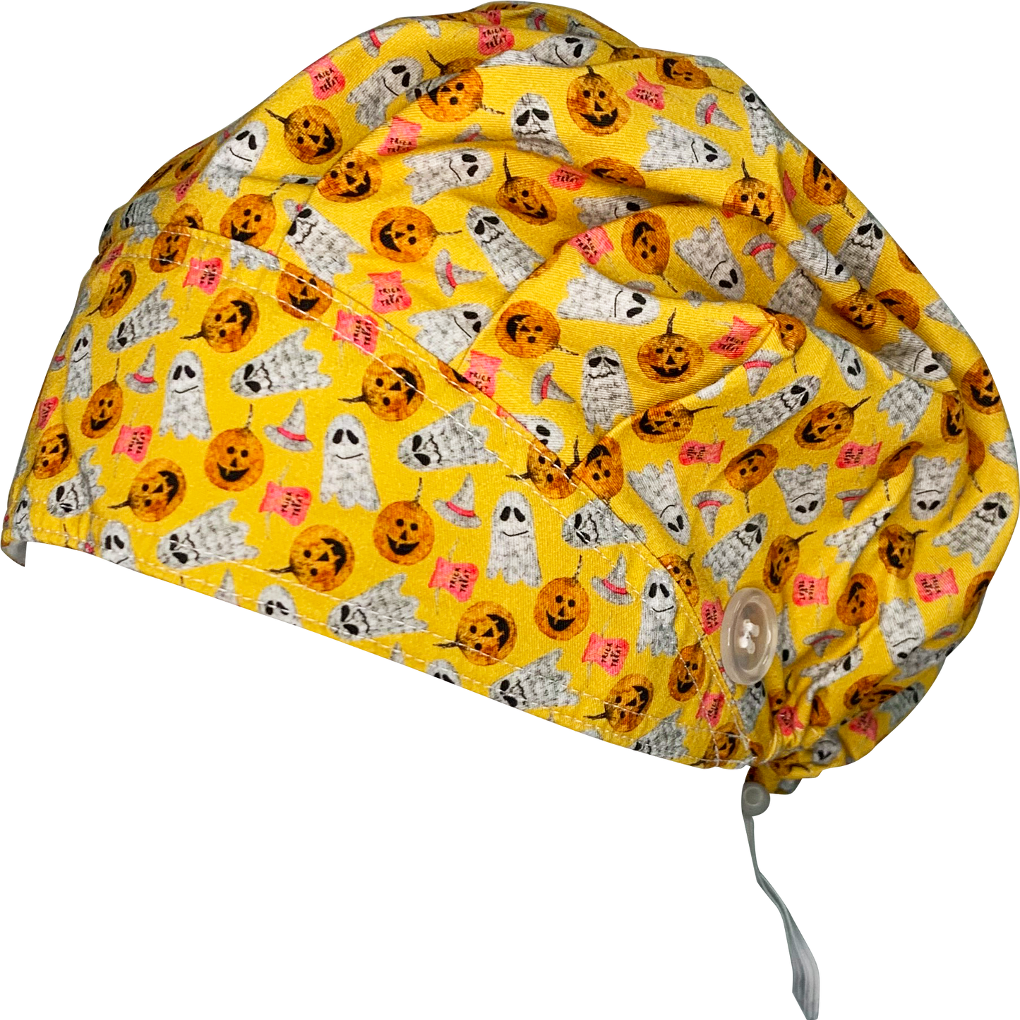 Bouffant Button Hat