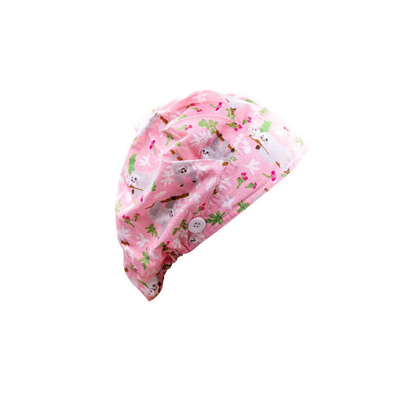 Bouffant Button Hat