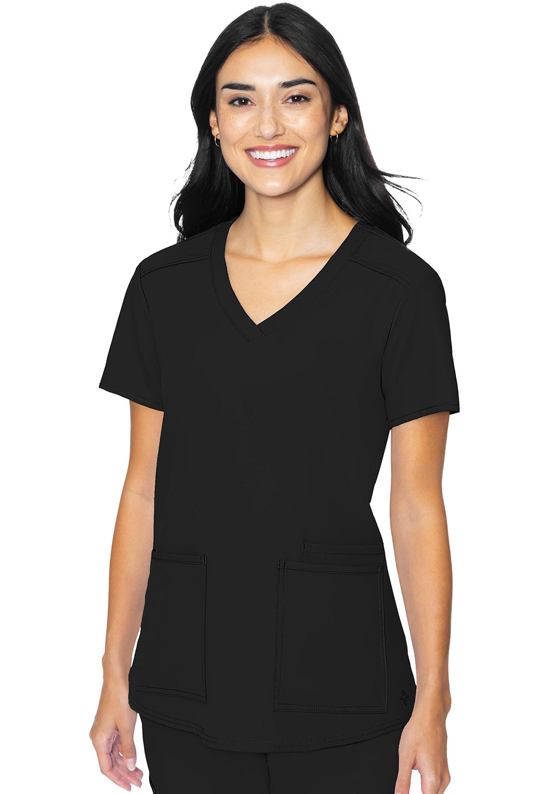 MedCouture 3 Pocket Top