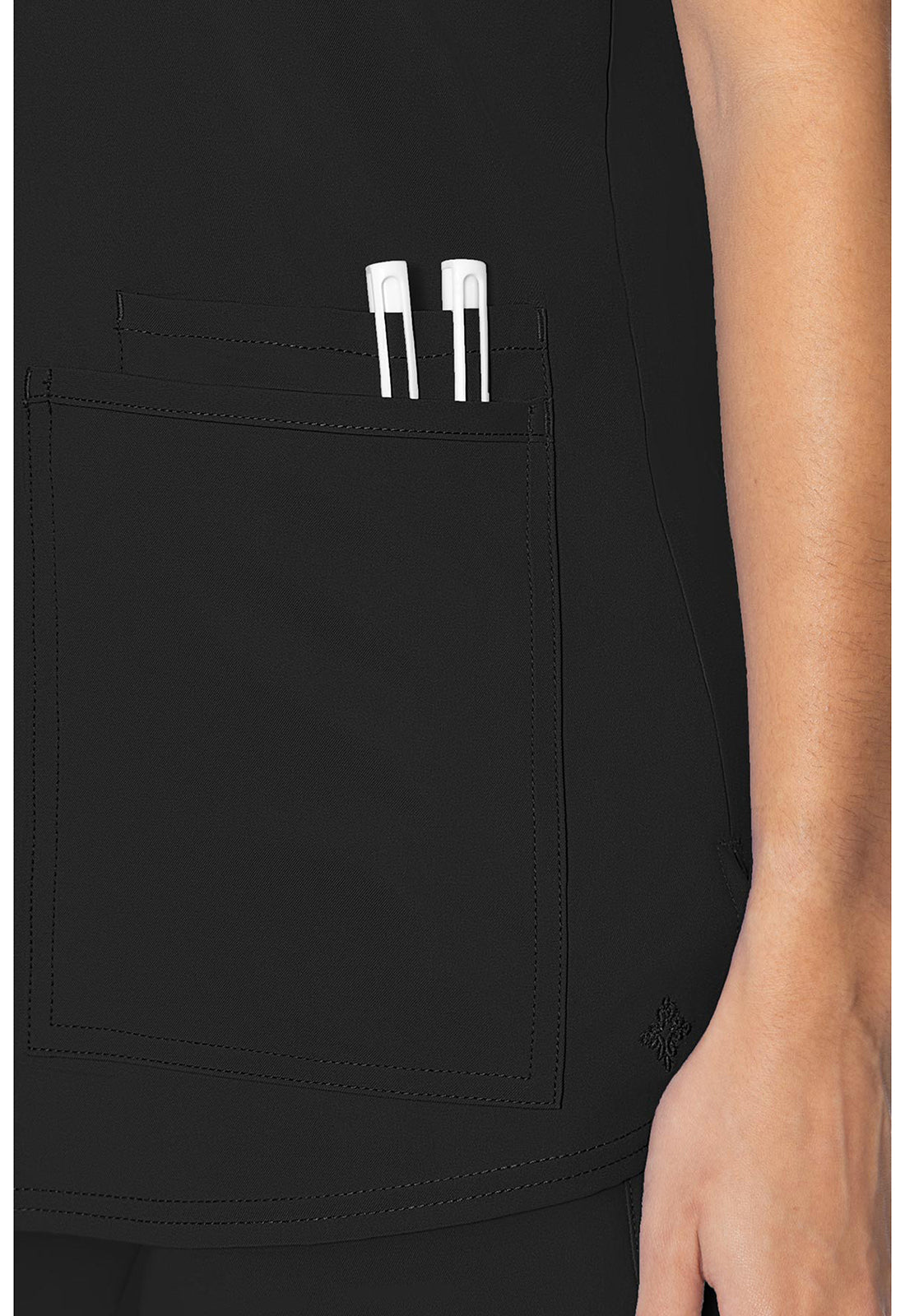 MedCouture 3 Pocket Top