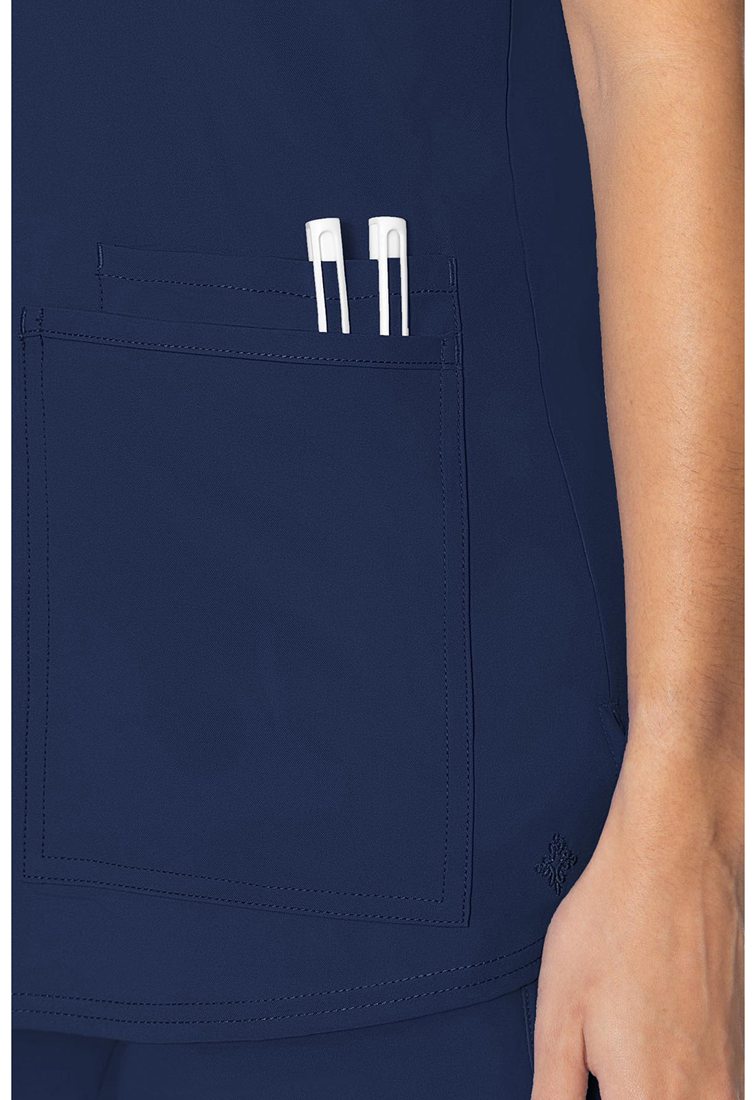 MedCouture 3 Pocket Top