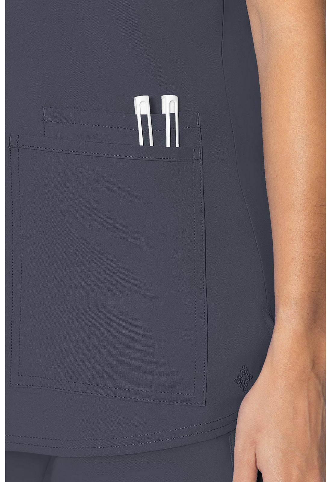 MedCouture 3 Pocket Top