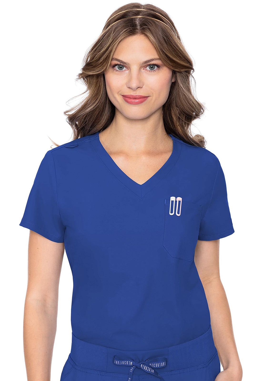 MedCouture V-Neck Scrub Top