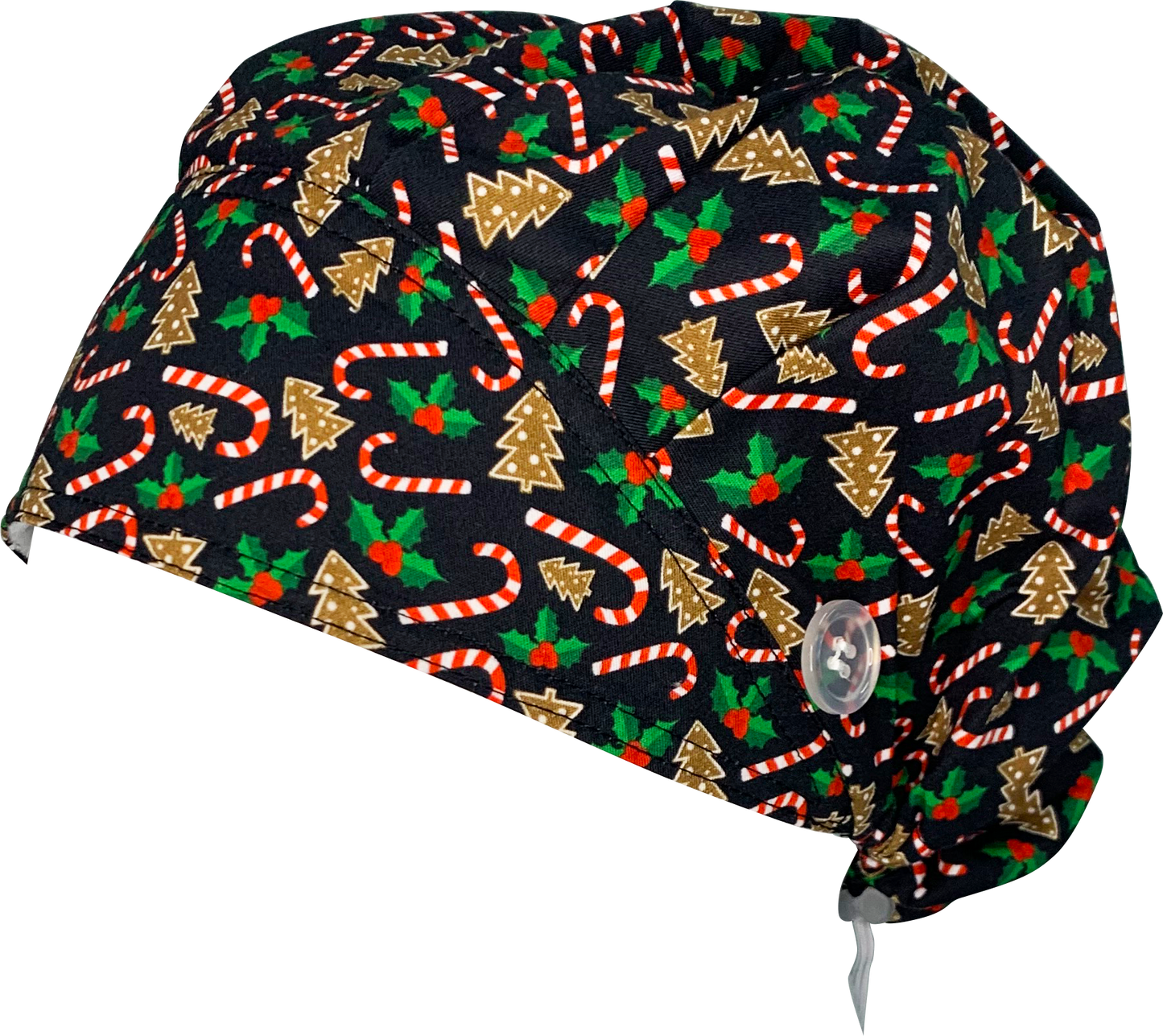 Bouffant Button Hat