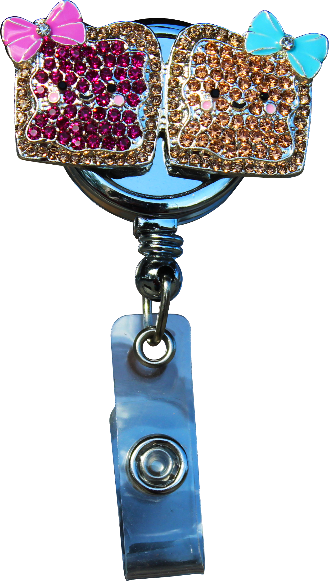 Peanut Butter & Jelly Sparkle And Shine Badge Reel