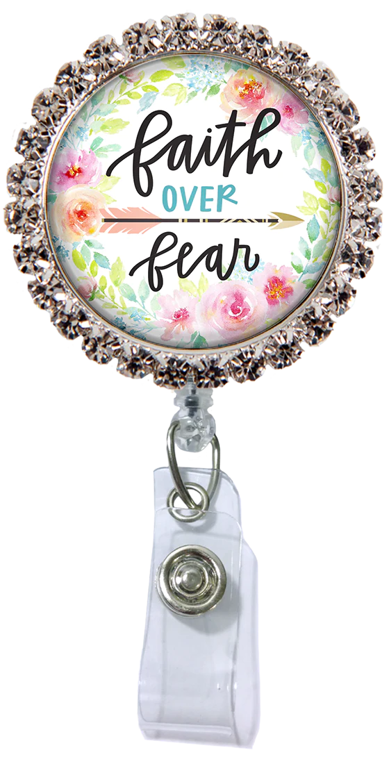 Faith Over Fear - Rhinestone