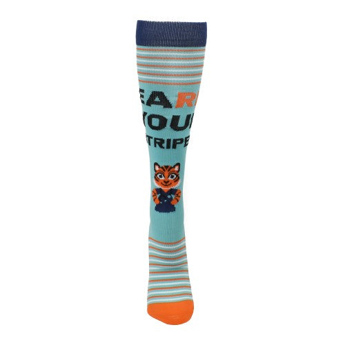 Animal Pals "EaRN Your Stripes" Compression Sock