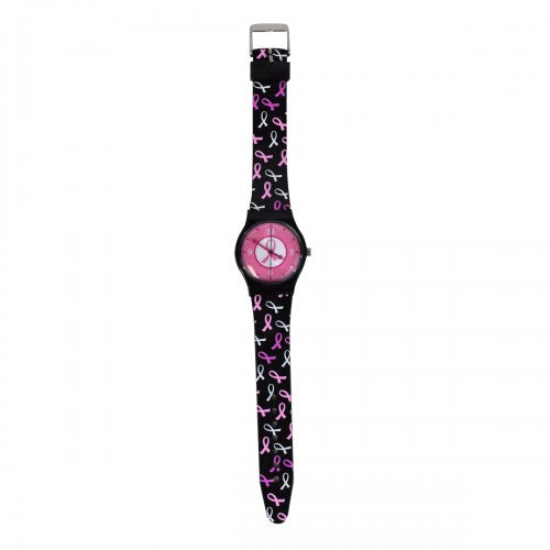 Pro Cure™ Pink Ribbon Awareness Jelly Watch