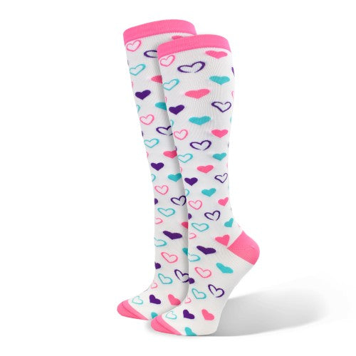"Ultra" Hearts Compression Sock