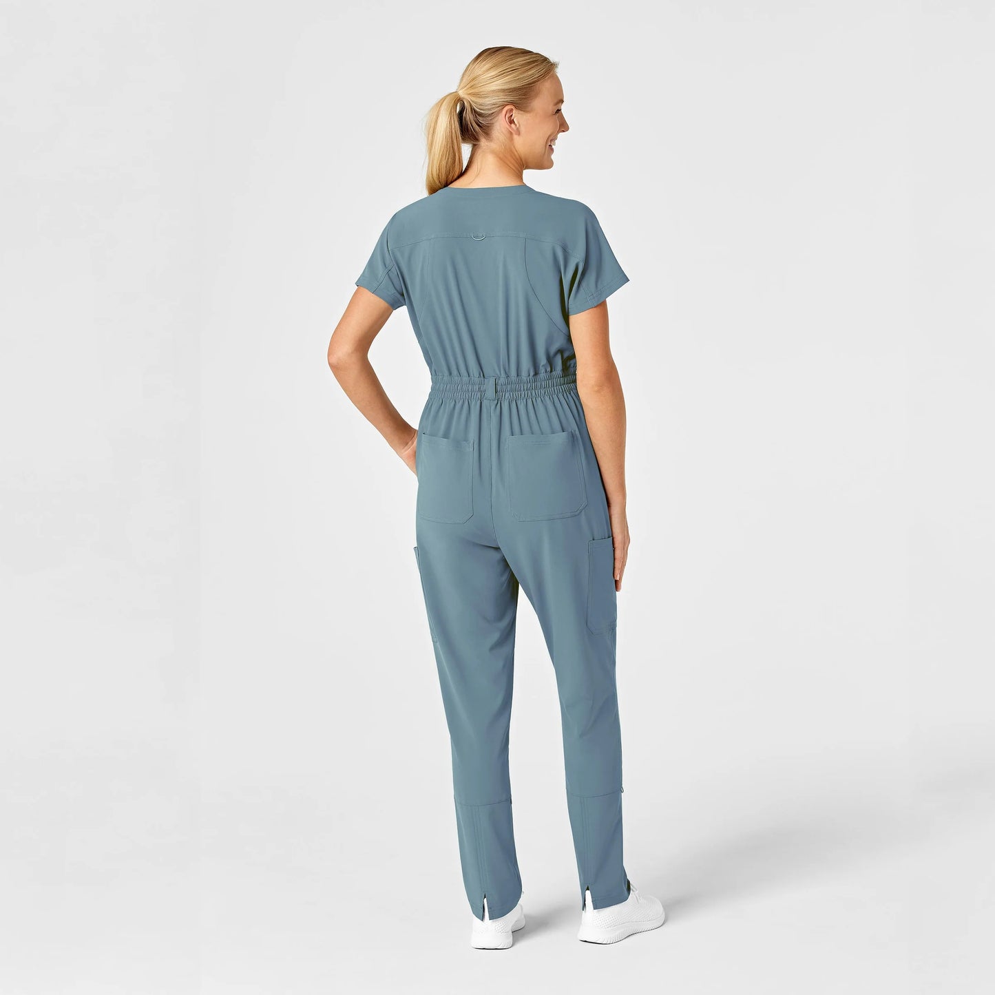 RENEW Women s Zip Front Jumpsuit Nicole s Scrub Bar