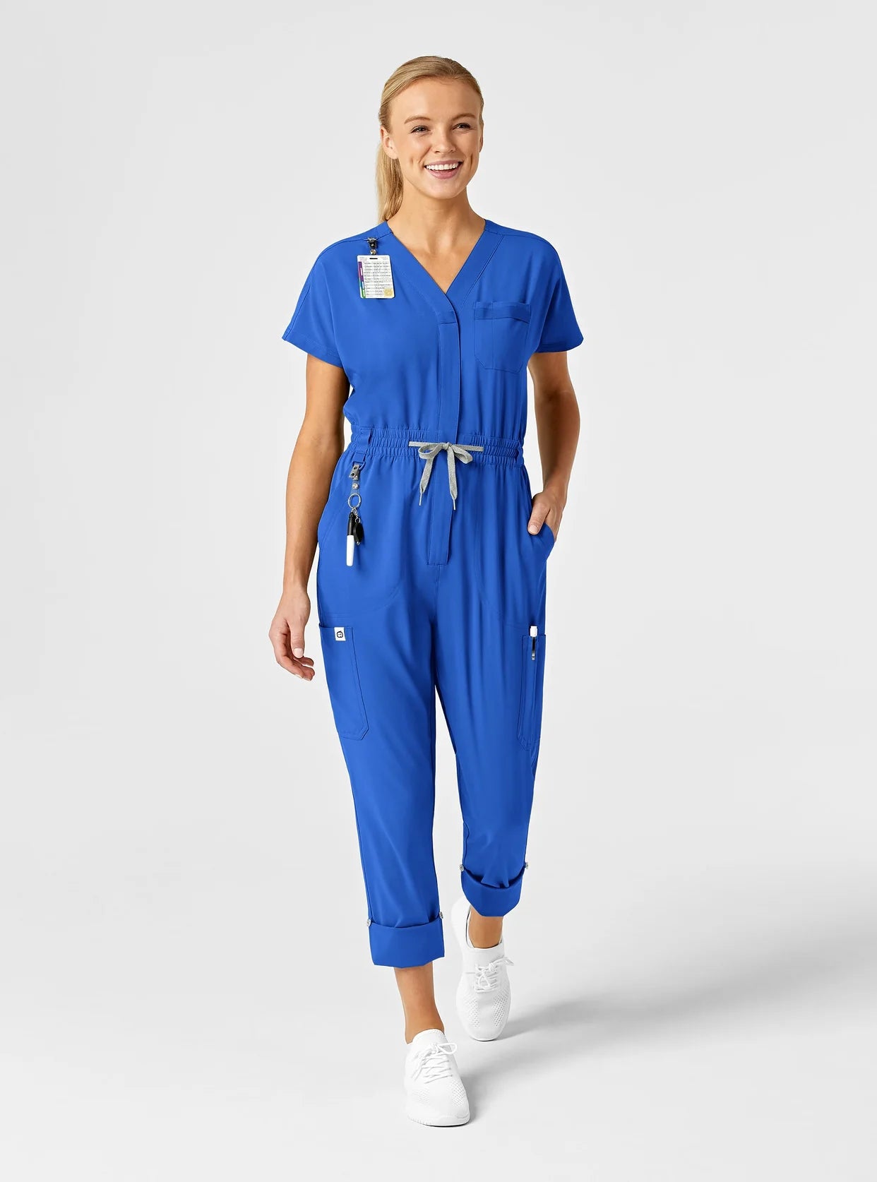 RENEW Women's Zip Front Jumpsuit