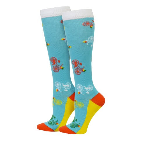 "Bike Parade" Compression Sock